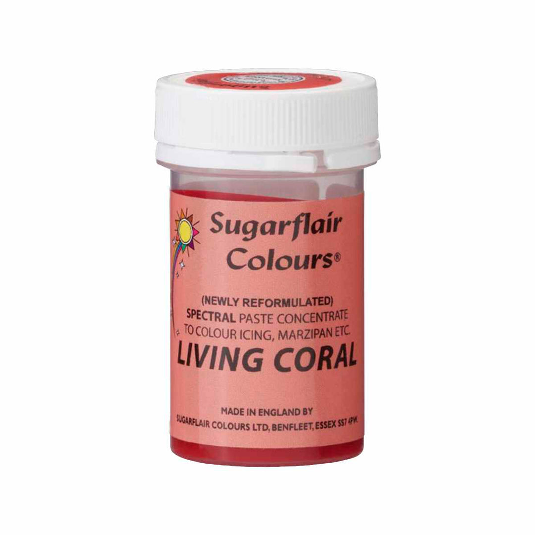 Sugarflair Pastenfarbe Living Coral