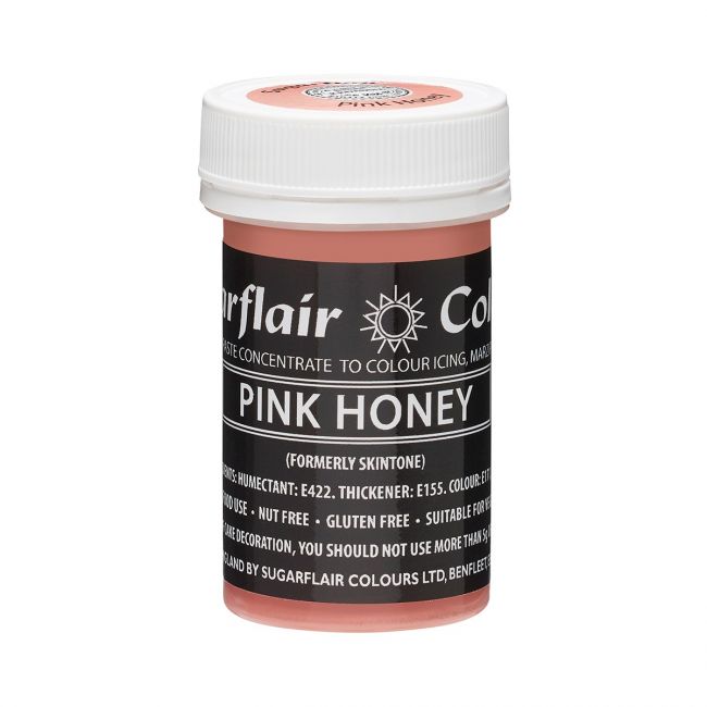 Sugarflair Pastenfarbe Pastel Pink Honey 25g
