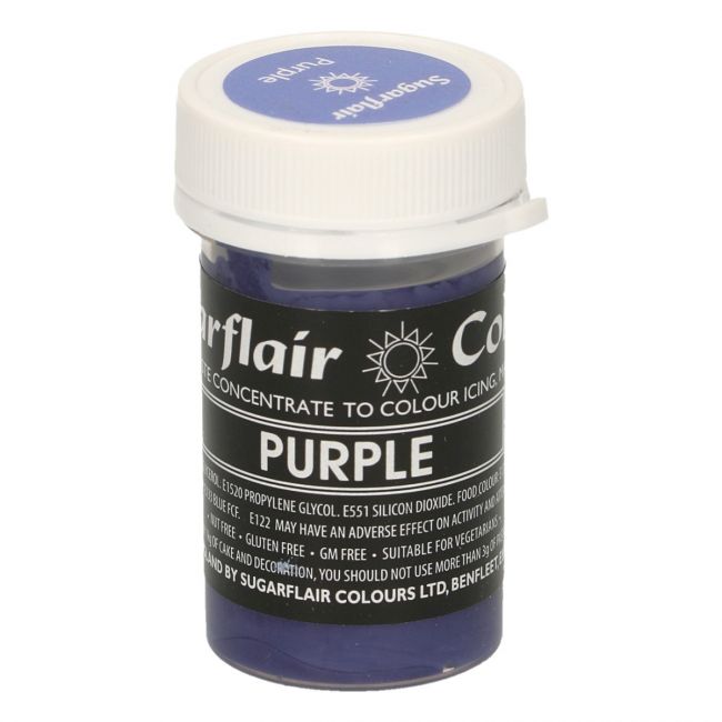 Sugarflair Pastenfarbe Pastel Purple 25g