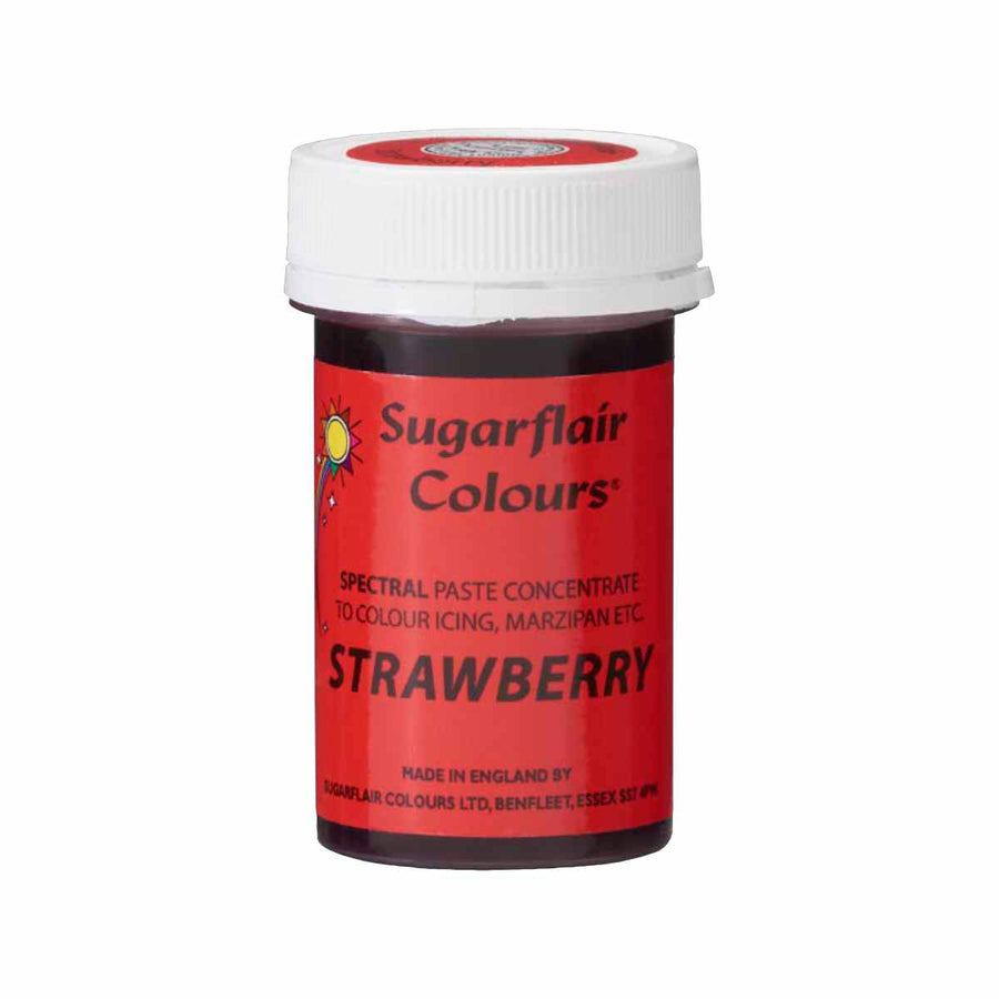 Sugarflair Pastenfarbe Strawberry