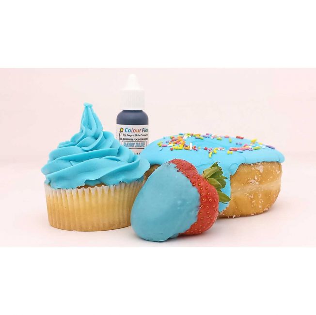 Sugarflair ColourFlex Lebensmittelfarbe Baby Blue