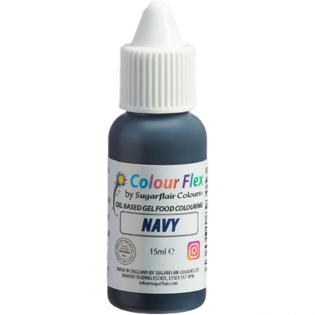 Sugarflair Lebensmittelfarbe Navy Colour Flex