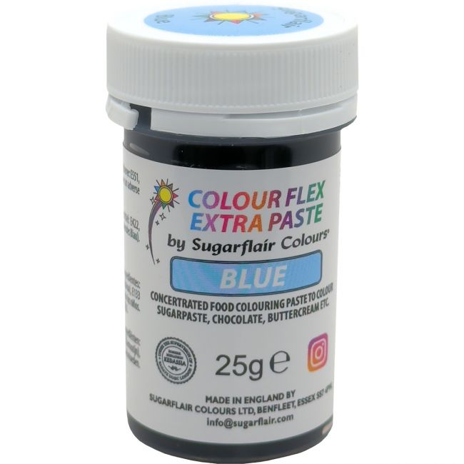 Sugarflair Colourflex Extra Farbpaste Hellblau 25g