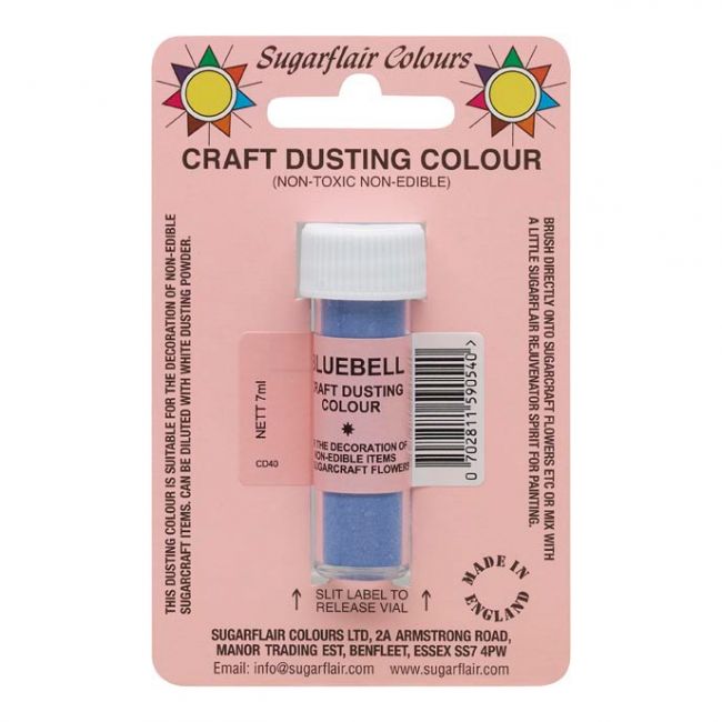 Sugarflair Craft Dust Bluebell 5g