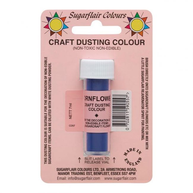 Sugarflair Craft Dust Kornblume 5g