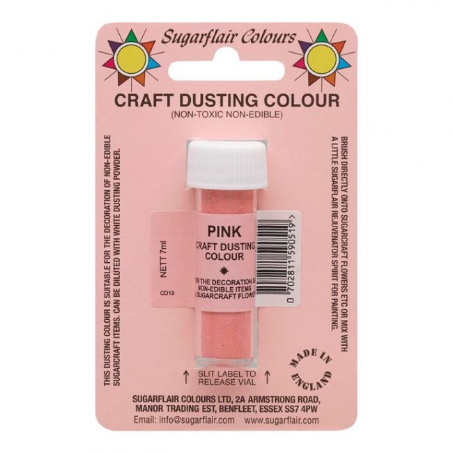 Sugarflair Craft Dust Pink 5g
