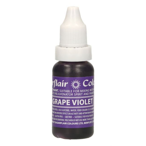 Sugarflair Droplet Lebensmittelfarbe Grape Violet 14ml