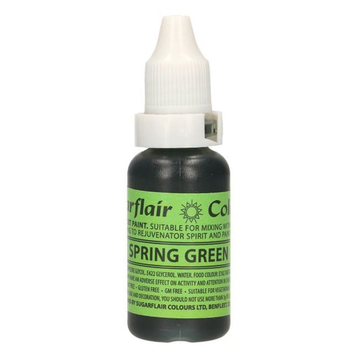 Sugarflair Droplet Lebensmittelfarbe Spring Green 14ml