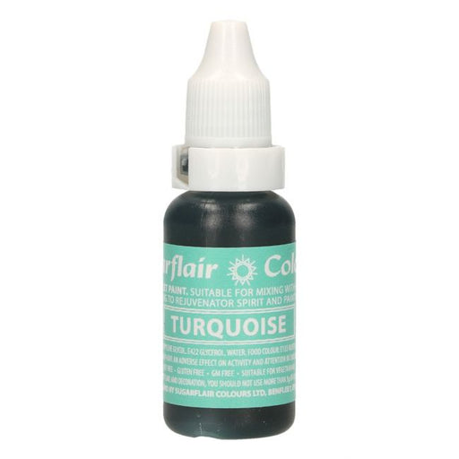 Sugarflair Droplet Lebensmittelfarbe Turquoise 14ml