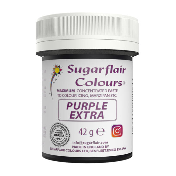 Sugarflair EXTRA Purple / Lila Pastenfarbe