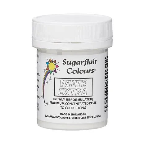 Sugarflair EXTRA White Weiss Pastenfarbe