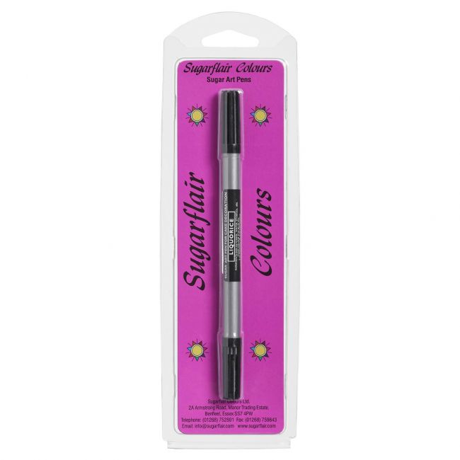 Sugarflair Lebensmittelstift Schwarz