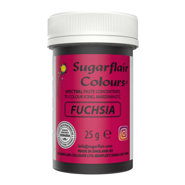 Sugarflair Pastenfarbe Fuchsia 25g