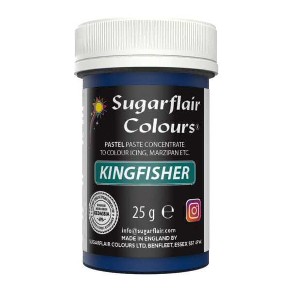 Sugarflair Pastenfarbe Kingfisher 25g
