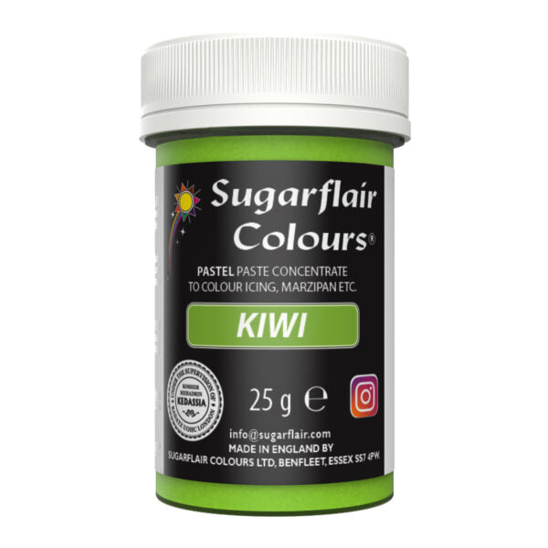 Sugarflair Pastenfarbe Kiwi 25g