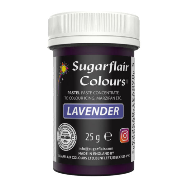 Sugarflair Pastenfarbe Pastel Lavender 25g