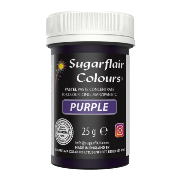 Sugarflair Pastenfarbe Pastel Purple 25g