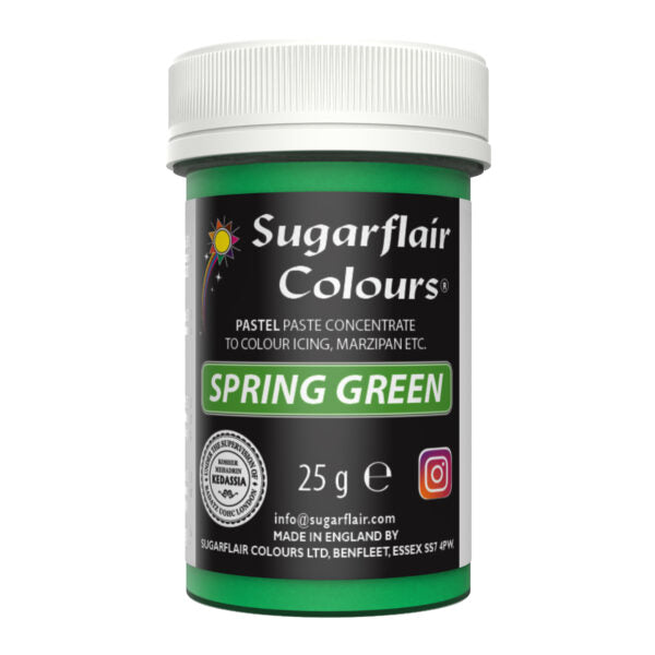 Sugarflair Pastenfarbe Pastel Spring Green 25g