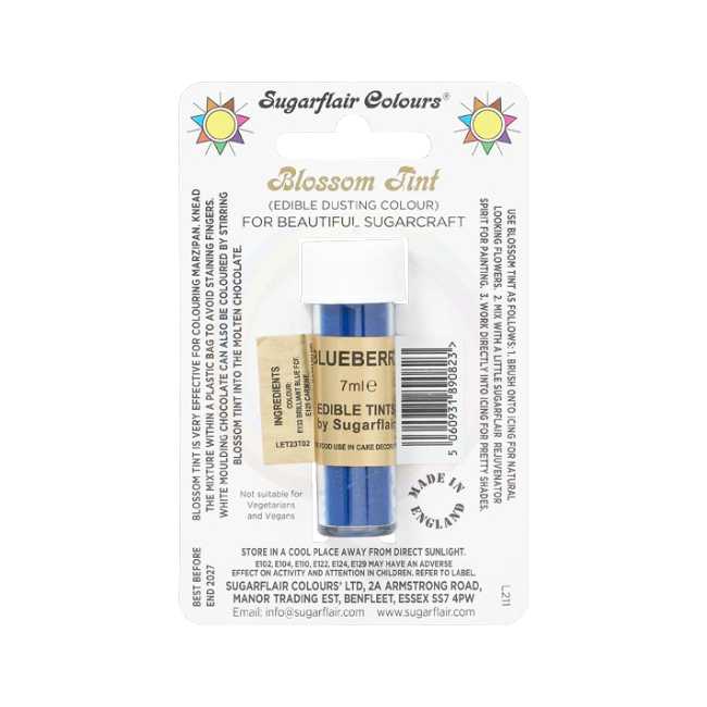 Sugarflair Puderfarbe Blueberry 7ml