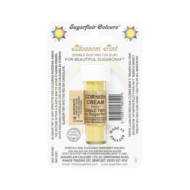 Sugarflair Puderfarbe Cornish Cream 7ml