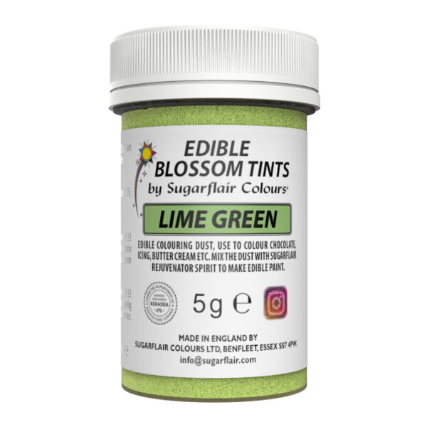 Sugarflair Puderfarbe Lime Green 5g