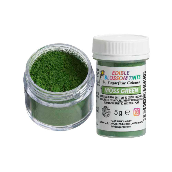 Sugarflair Puderfarbe Moss Green 5g