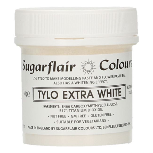 Sugarflair Tylo Extra White 50g