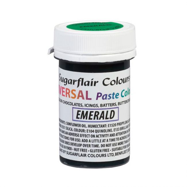 Sugarflair Universal Pastenfarbe Emerald