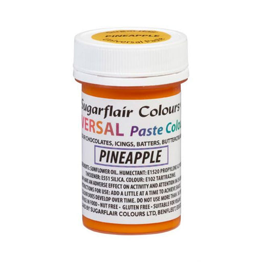 Sugarflair Universal Pastenfarbe Pineapple Ananas