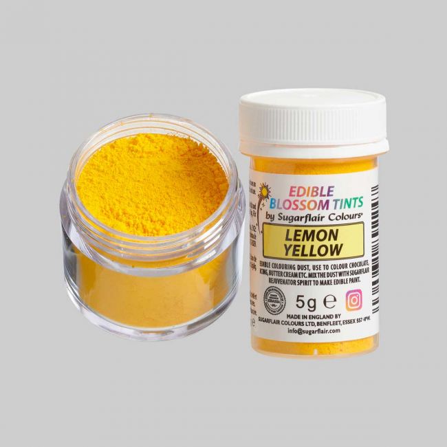 Sugarflair Puderfarbe Lemon Yellow 5g