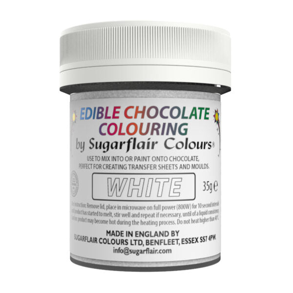 Sugarlfair Schokoladen Farbe Weiß