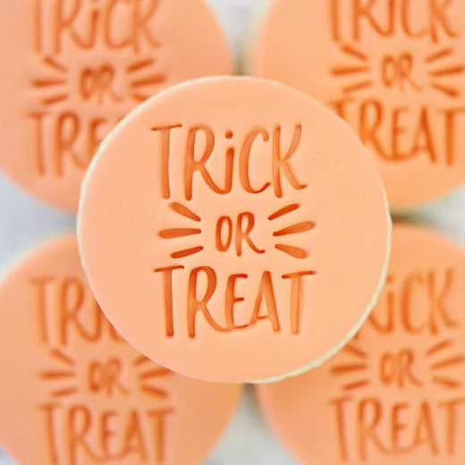 SweetStamp Fondant Stempel Trickor Treat Emboss