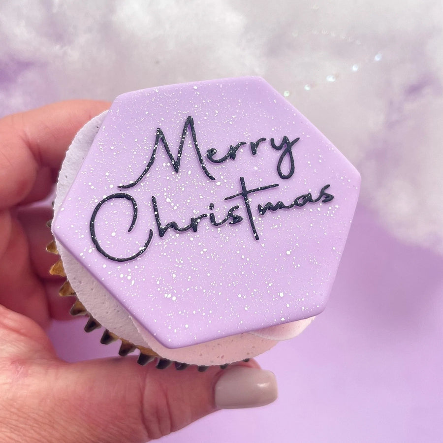 SweetStamp Merry Christmas Wish Upon A Cupcake Outboss Weihnachten