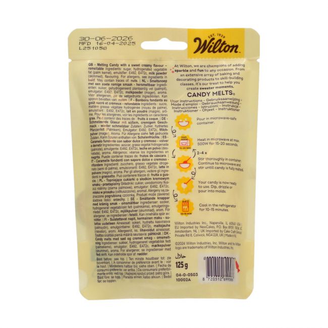 Wilton Candy Melts Bright White 125g