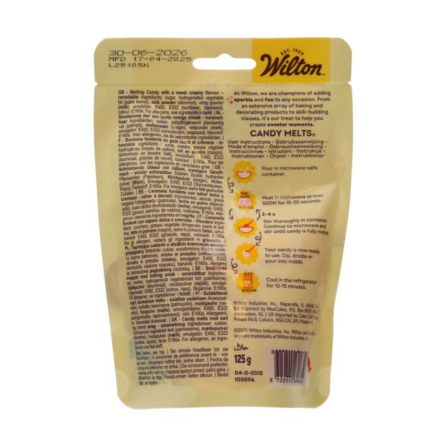 Wilton Candy Melts Gelb 125g