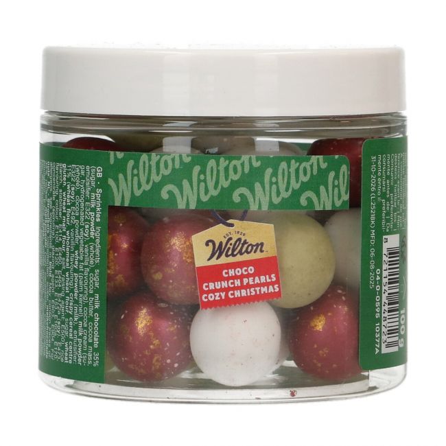 Wilton Crunch Pearls - Cozy Christmas - 100g