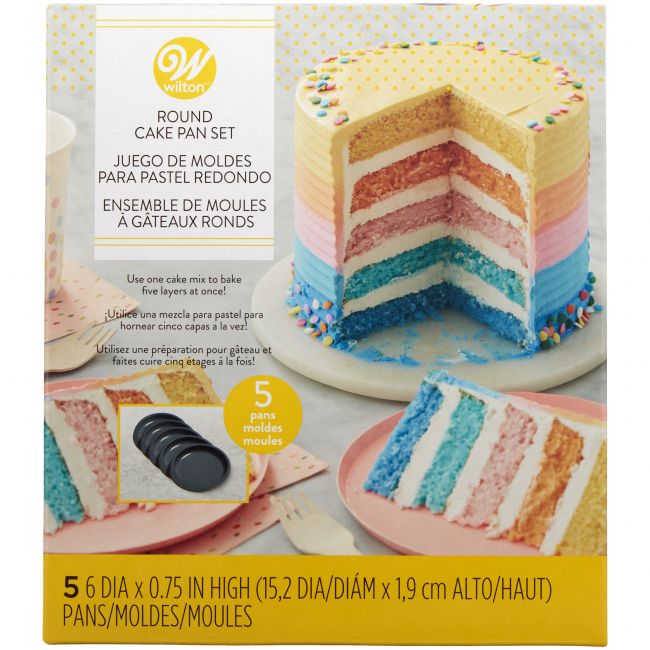 Wilton Runde Backformen Set Layer Cake