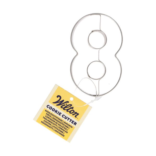 Wilton Keksausstecher Zahl 8