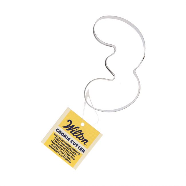 Wilton Keksausstecher Zahl 3