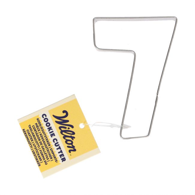 Wilton Keksausstecher Zahl 7