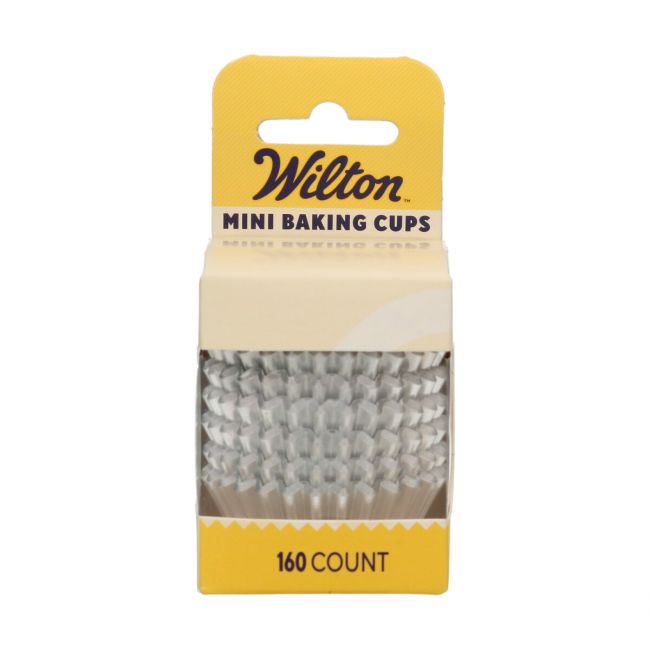 Wilton Mini Muffinförmchen Silber - 160 Stk.