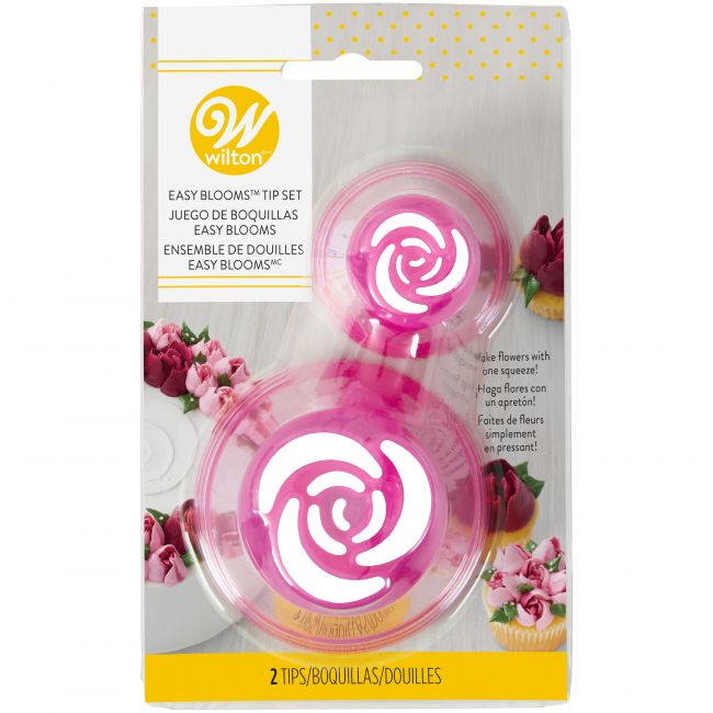 Wilton Spritztüllen Set Easy Blooms™ - 2 Stk.