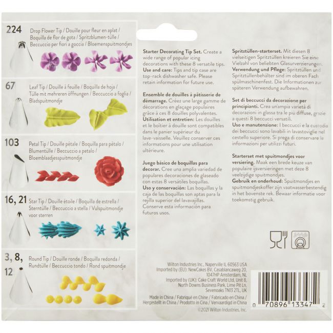 Wilton Spritztuellen Beginner Set 9 Stück