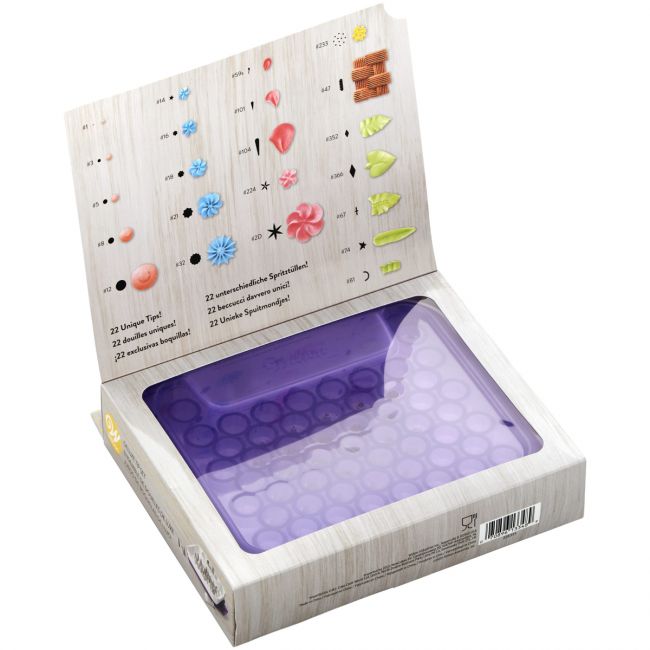 Wilton Spritztuellen Box als Set 22Stk.