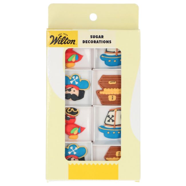 Wilton Zuckerdekor Piraten Set - 8 Stk.