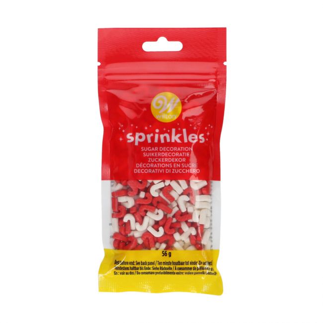 Wilton Zuckerstreusel Candy Canes 56g