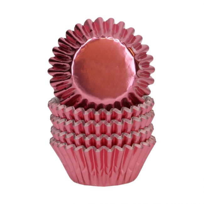 Wilton Mini Muffinförmchen Rosé Gold - 160 Stk.