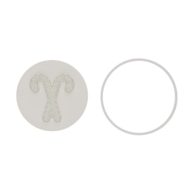 Wilton Keksausstecher & Stempel Zuckerstange