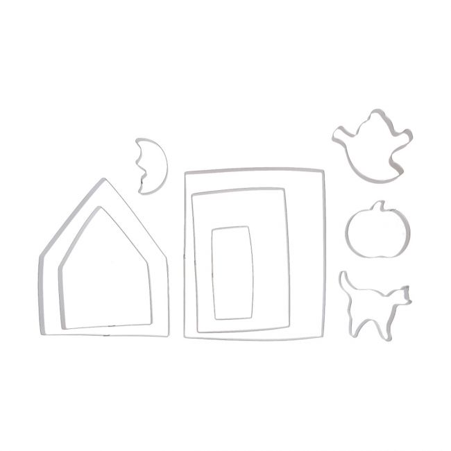 Wilton Keksausstecher Set - Horrorhaus - 9 Stk.