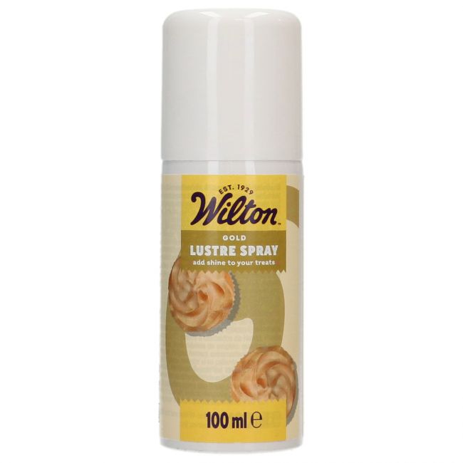 Wilton essbares Glitzer Spray Gold 100ml